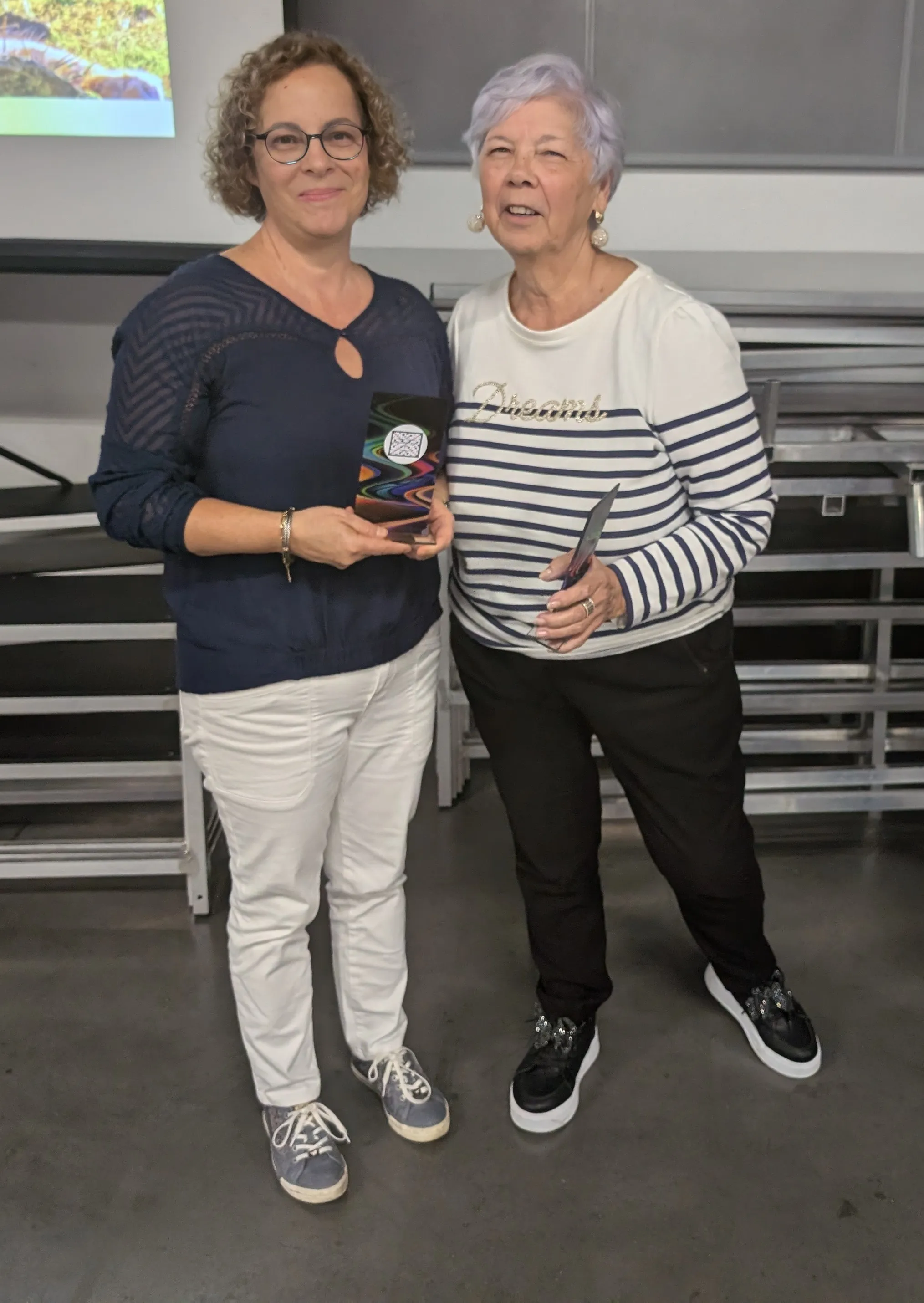 Katia GRESS (Lattes) et Marie-Annick CERNEAUX (Montpellier) 