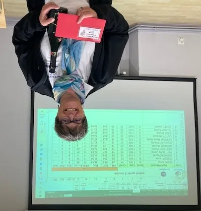 Anne la 1ère B et vainqueure