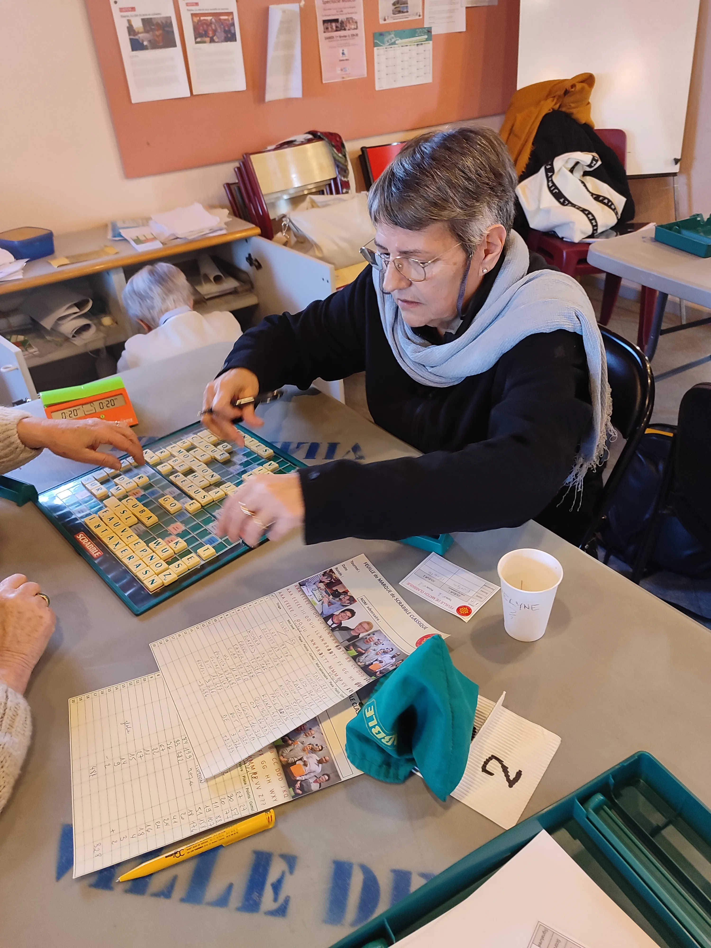 Evelyne Luchetta, licenciée au club de Cugnaux, remporte cette étape du TFC