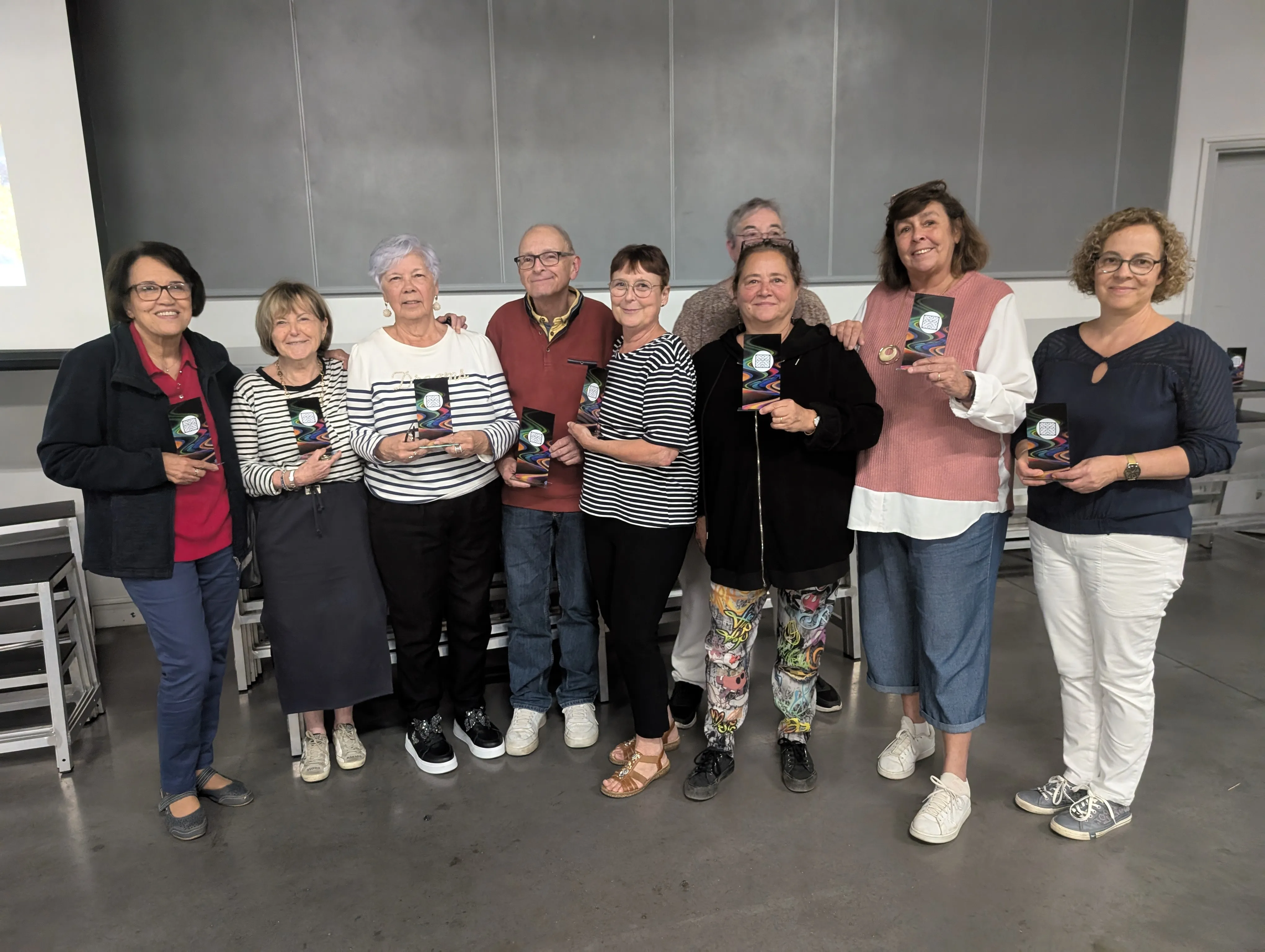 L' ensemble des lauréats du championnat 